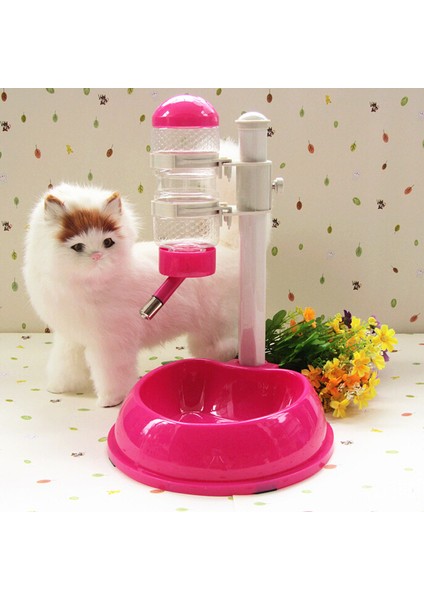 Mavi M Pet Kedi Köpek Su Tiryakisi Dağıtıcı Gıda Standı Hamster Besleyici Bulaşık Kase Şişe Otomatik Çeşme Tiryakisi 4 Renk (Yurt Dışından) modelleri