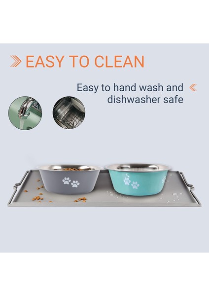 Yeşil 860 ml Kaymaz Köpek Kaseleri Küçük Orta Büyük Köpek Besleyici Kaseler ve Suluklar Paslanmaz Çelik Evcil Hayvan Besleyiciler Evcil Köpekler Aksesuarları (Yurt Dışından) fırsatları