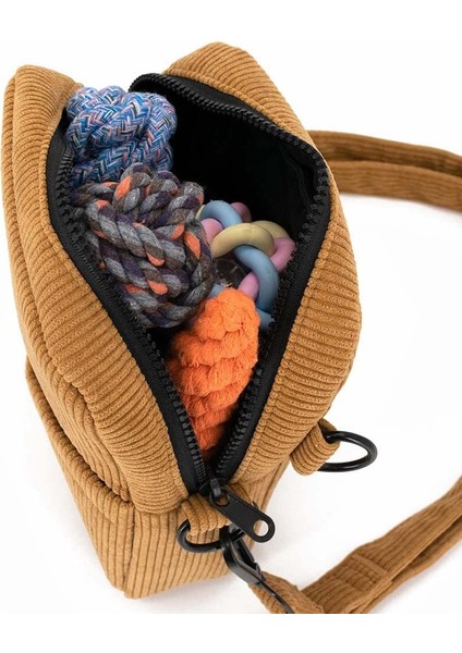 Mavi 7.5X2.75X8 Inç Köpek Yürüyüş Çantası Ayarlanabilir Kayışlı Crossbody Köpek Eğitimi, Koşu, Ikram Çantası Dahili Köpek Kaka Torbası Dağıtıcısı (Yurt Dışından) indirimleri