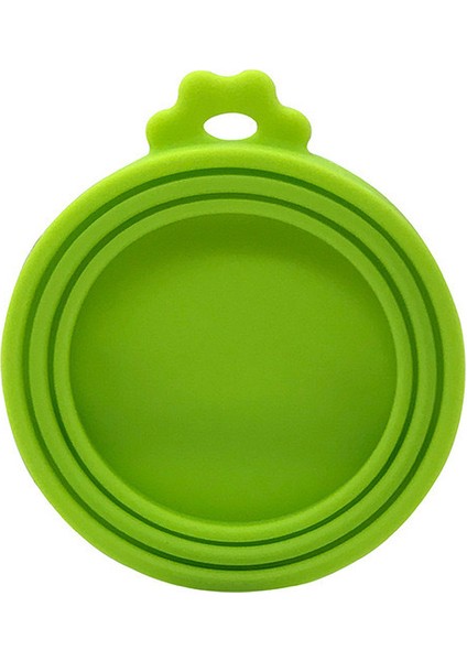 Yeşil 3 In 1 Silikon Kapak Yeniden Kullanılabilir Gıda Depolama Taze Tutmak Teneke Kapak Can Cap Pet Silikon Konserve Kapağı Sıcak Mutfak Evcil Hayvan Günlük Malzemeleri (Yurt Dışından)