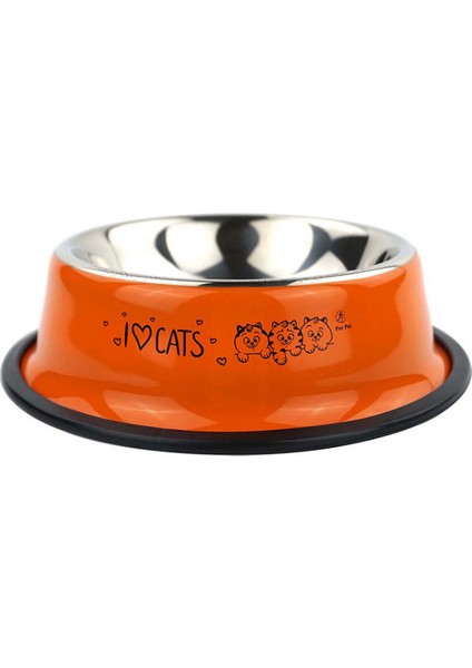 Pembe 15 cm 15-30 cm Paslanmaz Çelik Pet Köpek Kase Yavru Yiyecek Kasesi Kaymaz Kedi Köpek Besleyici Renkli Su Kasesi Köpekler Için Besleme Çanağı Pet Malzemeleri (Yurt Dışından) fırsatları