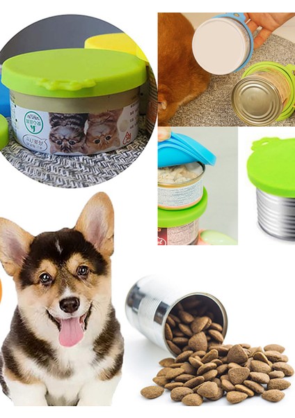 Köpek Maması Için Yeşil Konserve Kapakları Kapakları Yavru Kedi Maması Konservesi Üstü Evrensel Silikon Konserve Kapağı Çoğu Standart Boyuta Uygun Köpek Kedi Konservesi Üstleri (Yurt Dışından) modelleri