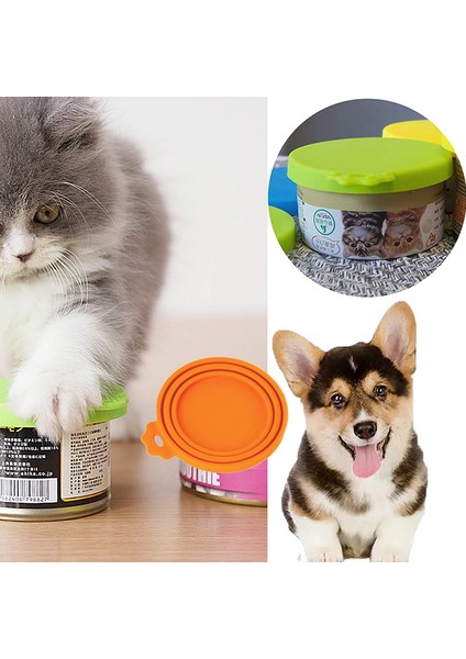 Köpek Maması Için Yeşil Konserve Kapakları Kapakları Yavru Kedi Maması Konservesi Üstü Evrensel Silikon Konserve Kapağı Çoğu Standart Boyuta Uygun Köpek Kedi Konservesi Üstleri (Yurt Dışından) indirimleri