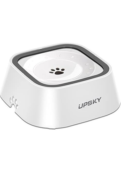 Stil Beyaz 1 (1.5l) 2023 Dökülmez Su Sebili Taşınabilir Köpek Yay Pet Köpek Kedi Kase Yüzen Kase Su Tiryakisi Islak Değil Ağız Sıçrama Değil Yağmurlama (Yurt Dışından)