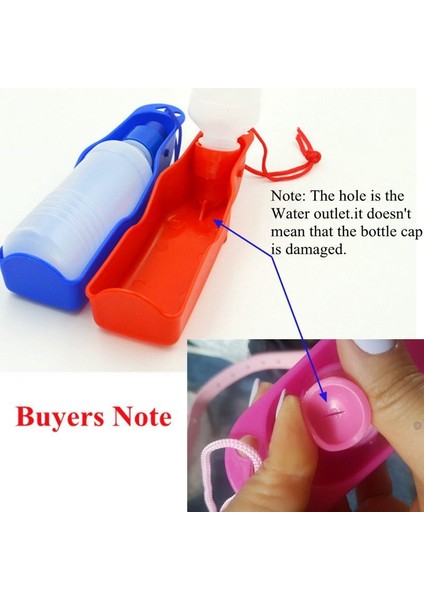 Rastgele 250 ml Katlanabilir Pet Köpek Içme Suyu Şişeleri Seyahat El Yavru Köpekler Sıkmak Su Şişesi Dağıtıcı Aşağı Çevirmek Su Tavası (Yurt Dışından) indirimleri