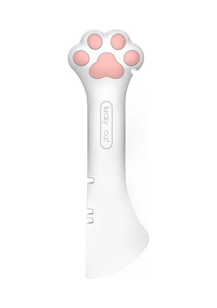 Beyaz Kaşık Pet Kaşık Çok Fonksiyonlu Konserve Açacağı Islak Gıda Karıştırma Kaşığı Silikon Kedi Konservesi Sızdırmazlık Kapağı Gıda Depolama Köpek Aksesuarı (Yurt Dışından)