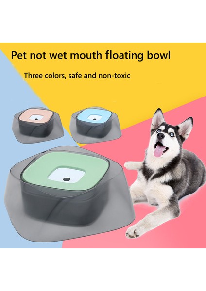 A-Green Pet Köpek Maması Kaseleri Yüzen Islatmayan Ağız Kedi Kase Hiçbir Dökülme Içme Suyu Besleyici Plastik Taşınabilir Köpek Kase Desteği Dropshipping (Yurt Dışından) fiyatları