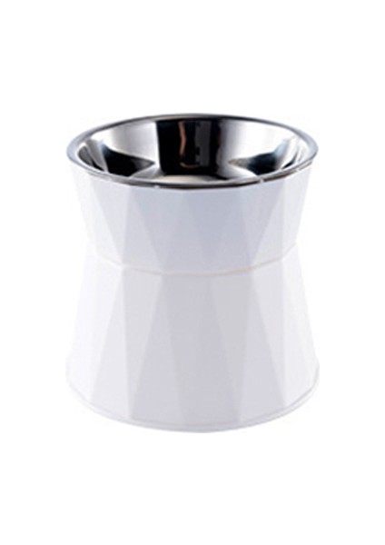 Beyaz Yüksek Ayak Hayvan Mama Kabı Kedi Maması Köpek Su Kasesi Devrilme Önleyici Boyun Koruyucu Kase Pet Besleme Fincan Evcil Hayvan Besleyici Malzemeleri Aksesuarları (Yurt Dışından) fiyatları