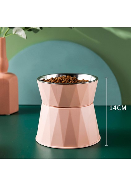 Beyaz Yüksek Ayak Hayvan Mama Kabı Kedi Maması Köpek Su Kasesi Devrilme Önleyici Boyun Koruyucu Kase Pet Besleme Fincan Evcil Hayvan Besleyici Malzemeleri Aksesuarları (Yurt Dışından) indirimleri