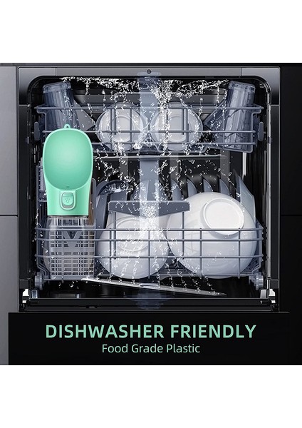 Mavi 550 ml Taşınabilir Evcil Hayvan Mama Kasesi Köpek Su Şişesi Köpekler Kase Açık Yürüyüş Köpek Pet Seyahat Su Şişesi Kedi Suluk Köpek Malzemeleri (Yurt Dışından) fırsatları