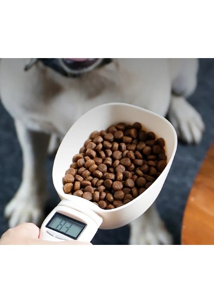 Gösterisi Olarak 1 Adet 1 Adet Ölçü Kaşığı Pet Gıda Ölçeği Kedi Besleme Genel Elektronik Kase Tartı Kaşık LCD Ekran Ölçüm Metre Evcil Hayvan Malzemeleri (Yurt Dışından) indirimleri