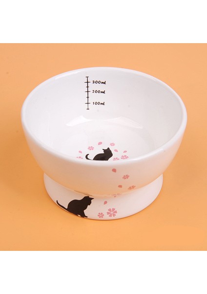 Resim Olarak M Güzel Evcil Hayvan Besleyici Kase Karikatür Şekli Yüksek Ayak Tek Ağız Tırtıklı Seramik Köpek Kedi Mama Kasesi Evcil Hayvan Ürünleri Suluk (Yurt Dışından) indirimleri