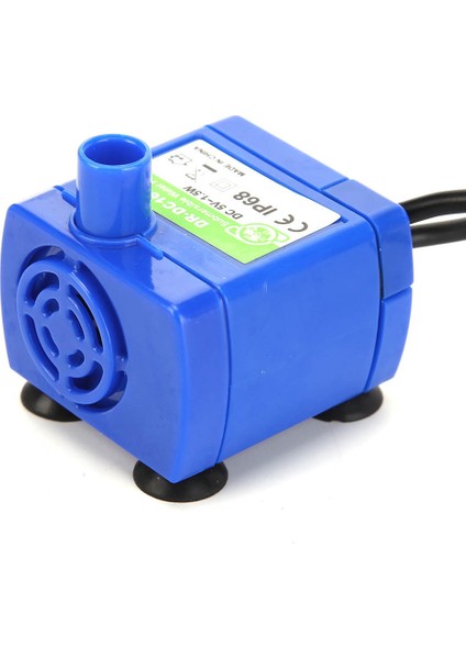 Gösterildiği Gibi Pet Kedi Köpekler Çeşme Pompası Süper Susturulmuş Pompa Güç Adaptörü DR-DC160 Pet Otomatik Su Sebili Için LED Mavi Işık ile (Yurt Dışından)