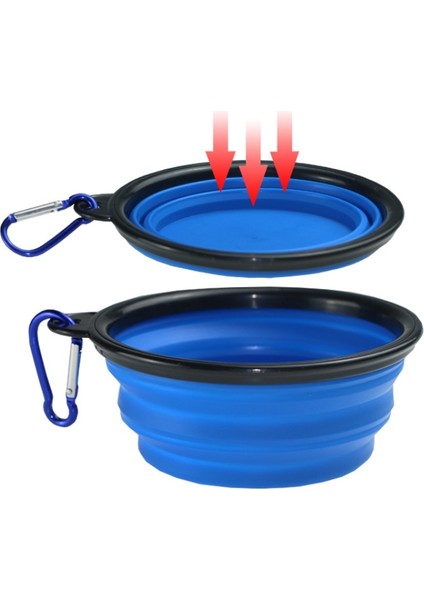 Kırmızı 350 ml 350 ml Katlanabilir Silikon Hayvan Mama Kabı Taşınabilir Kedi Köpekler Besleme Kapları Açık Seyahat Içme Için Katlanabilir Besleyici (Yurt Dışından) modelleri