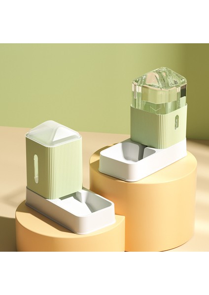 Yeşil Tiryakisi Besleyici 3.5l Köpek Otomatik Besleyiciler Plastik Su Şişesi Kedi Kase Besleme ve Içme Köpek Su Sebili Pet Besleme Kasesi Evcil Hayvan Malzemeleri (Yurt Dışından) indirimleri