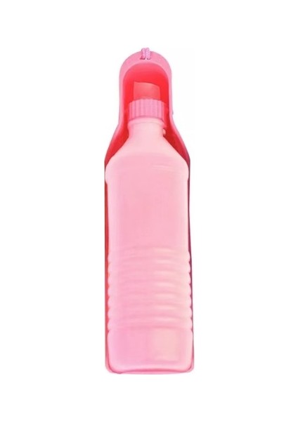 Pembe 250ML 250ML/500ML Pet Köpek Su Şişesi Plastik Taşınabilir Su Şişesi Evcil Hayvanlar Açık Seyahat Içme Suyu Besleyici Kase Katlanabilir (Yurt Dışından) fiyatları