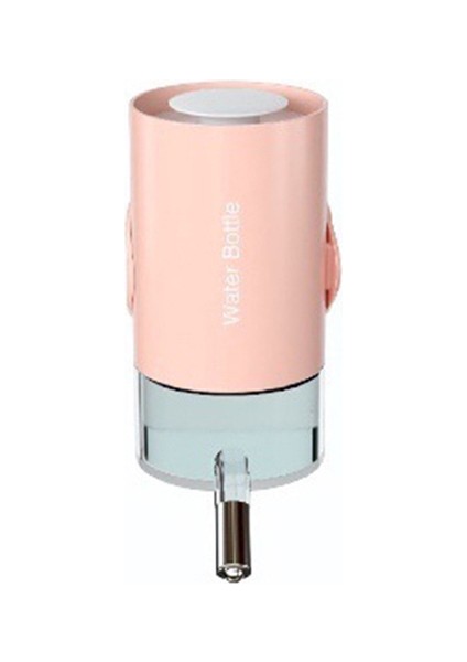 Pembe 500 ml Pet Tiryakisi Su Şişesi Plastik Köpek Kedi Otomatik Dağıtıcı Çeşme Kafası Topu Islak Olmayan Ağız Besleyici Asılı (Yurt Dışından)
