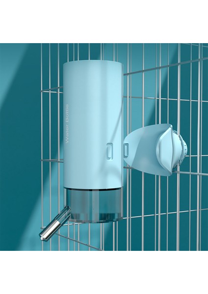 Pembe 500 ml Pet Tiryakisi Su Şişesi Plastik Köpek Kedi Otomatik Dağıtıcı Çeşme Kafası Topu Islak Olmayan Ağız Besleyici Asılı (Yurt Dışından)