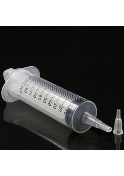 Beyaz 100ML 100ML /150ML Yeniden Kullanılabilir Büyük Büyük Hidroponik Plastik Besin Steril Sağlık Ölçüm Şırıngası Araçları Kedi Besleme Aksesuarları (Yurt Dışından)