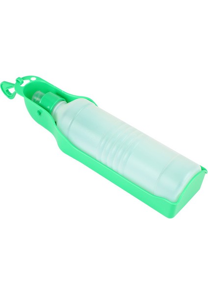 Yeşil D 550 ml Taşınabilir Köpek Su Şişesi Küçük Büyük Köpekler Için Seyahat Yavru Kedi Suluk Açık Yürüyüş Su Sebili Besleyici Ev Hayvanı Ürünü (Yurt Dışından)