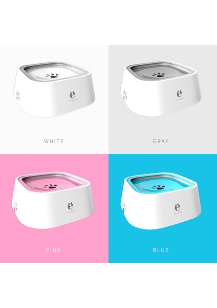 Mavi 1.5l Köpek Kase Yüzen Su Tiryakisi Taşınabilir Anti-Taşma Dağıtıcı Dökülmeden Pet Suluk Köpek Malzemeleri Aksesuarları (Yurt Dışından) fırsatları