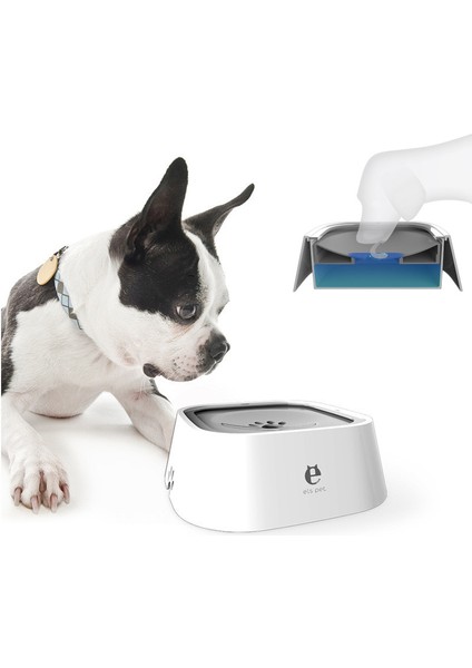 Mavi 1.5l Köpek Kase Yüzen Su Tiryakisi Taşınabilir Anti-Taşma Dağıtıcı Dökülmeden Pet Suluk Köpek Malzemeleri Aksesuarları (Yurt Dışından) indirimleri