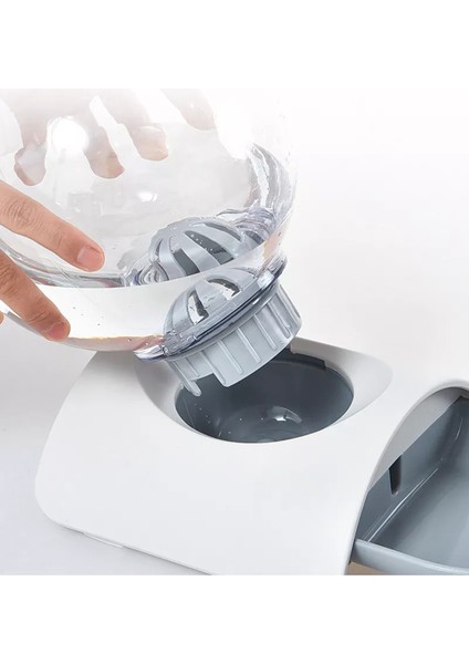 Gri 2.8l Kabarcık Pet Kedi Su Çeşmesi Köpek Su Sebili Besleyici Büyük Içme Köpek Kase Kedi Pet Içme Çeşmesi Kedi (Yurt Dışından) indirimleri