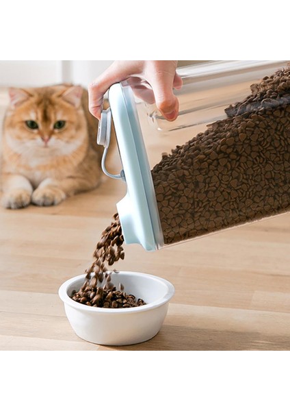 Pembe 2.5l Kedi Köpek Mühürlü Gıda Kovası Büyük Dekantör Ağzı Pet Gıda Saklama Kapları Dağıtıcı Kutusu Evcil Hayvan Malzemeleri (Yurt Dışından) modelleri
