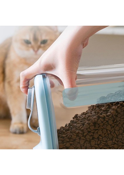 Pembe 2.5l Kedi Köpek Mühürlü Gıda Kovası Büyük Dekantör Ağzı Pet Gıda Saklama Kapları Dağıtıcı Kutusu Evcil Hayvan Malzemeleri (Yurt Dışından) fırsatları