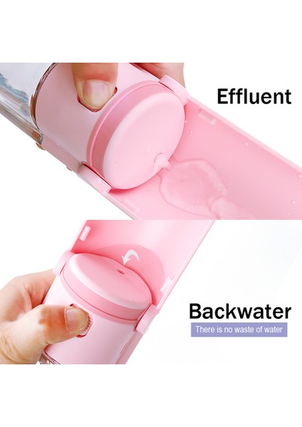 Pembe 420 ml 420 ml Taşınabilir Pet Su Şişesi Katlanabilir Sızdırmaz Köpek Suluk Bardak Açık Seyahat Köpekler Kediler Su Sebili Besleyici (Yurt Dışından) modelleri
