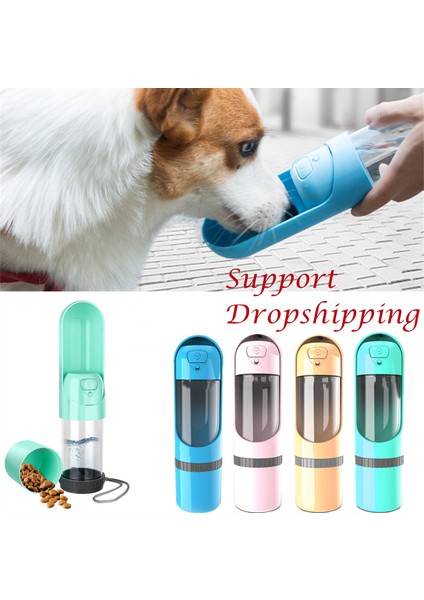 Normal Yeşil Taşınabilir Pet Köpek Su Şişesi 300 ml Suluk Küçük Orta Büyük Köpekler Için Besleme Su Sebili Kedi Köpekler Açık Şişeler (Yurt Dışından) modelleri