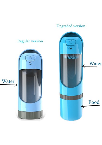 Normal Yeşil Taşınabilir Pet Köpek Su Şişesi 300 ml Suluk Küçük Orta Büyük Köpekler Için Besleme Su Sebili Kedi Köpekler Açık Şişeler (Yurt Dışından) fırsatları