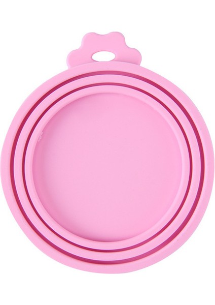 Pembe Silikon Pet Konserve Kapağı Taşınabilir Köpekler Kediler Depolama Teneke Kapak Kapağı Yumuşak Mühür Kapak Konserve Kapak Evcil Hayvan Ürünleri Sağlık Pet Günlük Malzemeleri (Yurt Dışından)