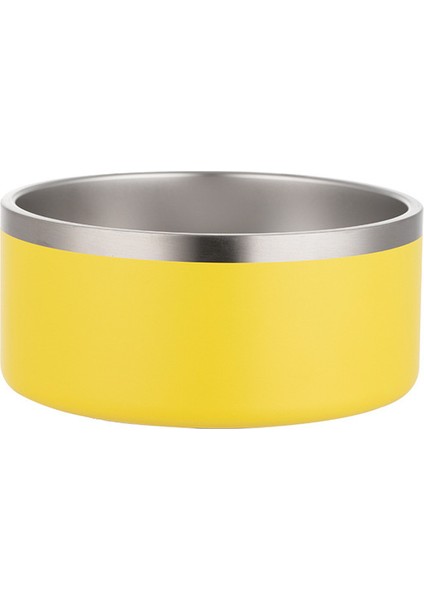 .640Z Yeni 32OZ 64OZ Köpek Kasesi Çift Duvar Kaymaz Paslanmaz Çelik Pet Köpek Maması Besleyici Su Kasesi Orta Büyük Evcil Hayvanlar Için (Yurt Dışından)