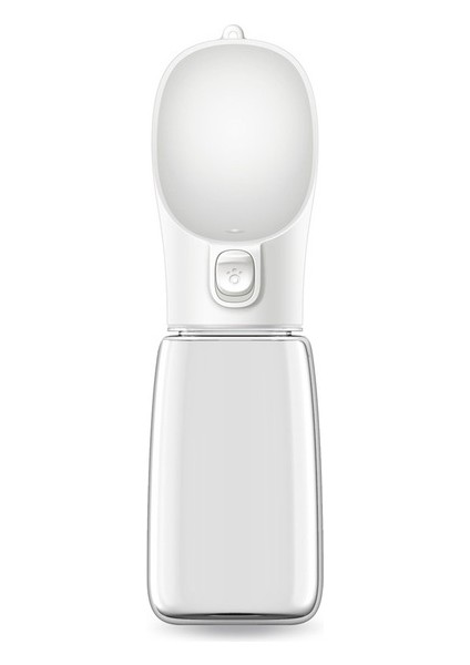 Beyaz 350 ml Yeni Taşınabilir Köpek Su Şişesi Kase Waterer Pet Köpek Tiryakisi Besleyici Seyahat Köpek Suluk Kaseler Açık Dağıtıcı Aksesuarları (Yurt Dışından)