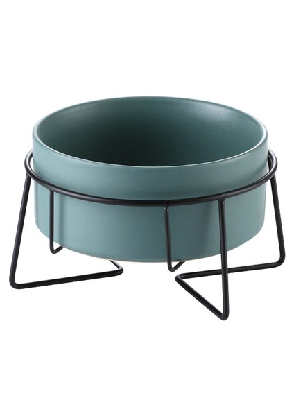 Yeşil 1 400 ml Seramik Kedi Köpek Kase Boyun Koruma Evcil Hayvan Mama Kabı Kediler Küçük Köpekler Için Pet Gıda Su Besleyici Evcil Hayvan Besleme Su Malzemeleri Kedi Aksesuarları (Yurt Dışından)