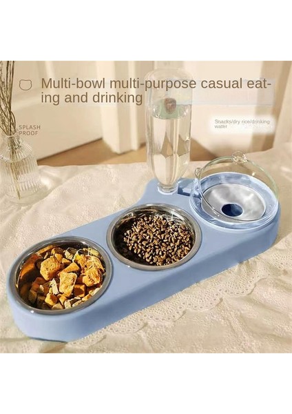 Stil 6 Eğimli Ağız Yüksek Kapasiteli Kedi Köpek Besleyici Kase Yiyecek Kasesi Çok Fonksiyonlu Otomatik Içme Suyu Küçük Kedi Köpek Pet Malzemeleri (Yurt Dışından) fiyatları