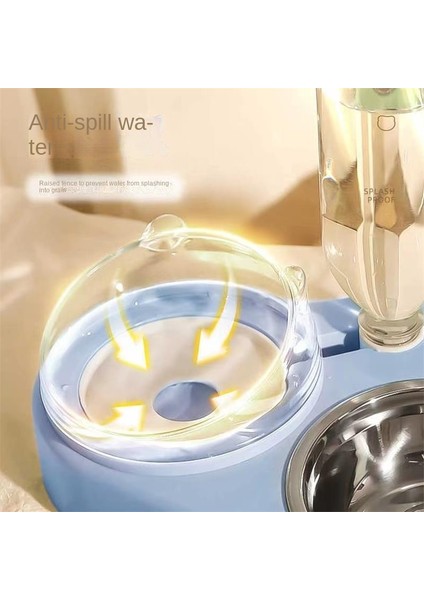 Stil 6 Eğimli Ağız Yüksek Kapasiteli Kedi Köpek Besleyici Kase Yiyecek Kasesi Çok Fonksiyonlu Otomatik Içme Suyu Küçük Kedi Köpek Pet Malzemeleri (Yurt Dışından) fırsatları