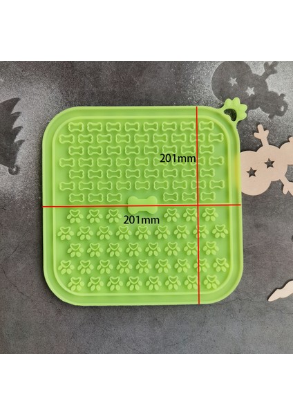 Beyaz Evcil Hayvan Besleme Matı Kazıyıcı ile Yavaş Besleyici Ped Kedi Köpek Yalamak Yalama Mat Yavru Banyo Distraksiyon Pedleri Silikon Dağıtıcı (Yurt Dışından) modelleri