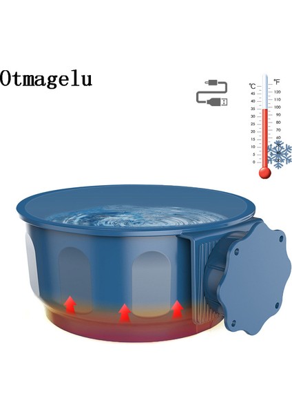 Mavi 17X15.5X7 cm Kış Isıtma Asma Pet Besleyici Sandık Kase Yavru Köpekler Için Pet Köpek Kedi Kaseler Gıda Su Yalıtım Kase Kafes Için Gıda Kabı (Yurt Dışından) fiyatları