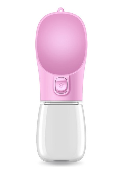 A-Pembe 350 ml Köpek Su Şişesi Taşınabilir Seyahat Pet Tiryakisi Sızdırmaz Köpek Kase Gıda Kedi Çeşmesi Açık Yürüyüş Içme Suyu Şişesi Köpekler Besleyici (Yurt Dışından)