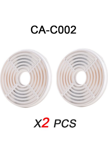 CA-C002-X2PCS Filtre Değiştirilmiş Aktif Karbon Filtre Kedi Su Sebili Yedek Filtre Su Pompası Temizleme Aracı Çeşme Aksesuarları (Yurt Dışından)