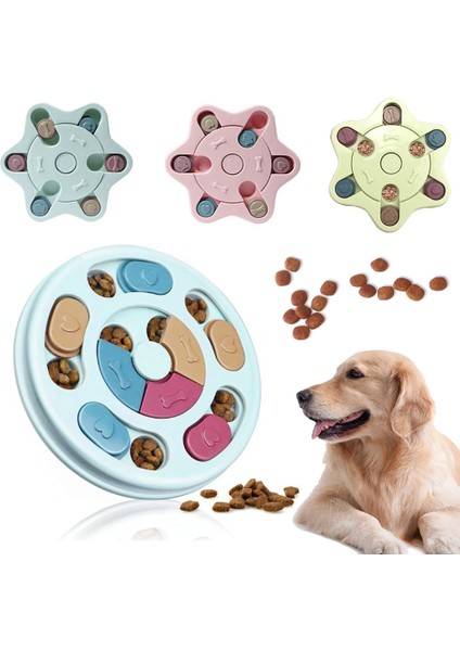 Yuvarlak (Yeşil) Köpek Bulmaca Oyuncaklar Yavaş Besleyici Iq Artışı Interaktif Pikap Oyuncak Mama Dağıtıcı Yavaş Yeme Kasesi Kedi Köpek Aksesuarları Evcil Hayvan Ürünleri (Yurt Dışından) modelleri