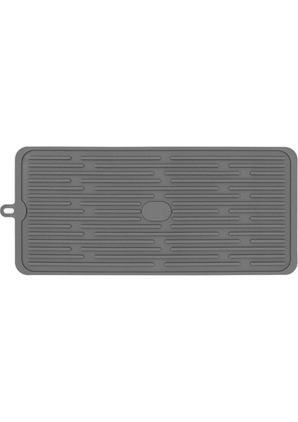 Gri Pet Placemat Kedi Maması Mat Köpek Kase Pedi Yavru Besleyici Pedleri Köpek Besleme Paspasları Kaymaz Silikon Küçük Orta Köpekler Için Uygun (Yurt Dışından)
