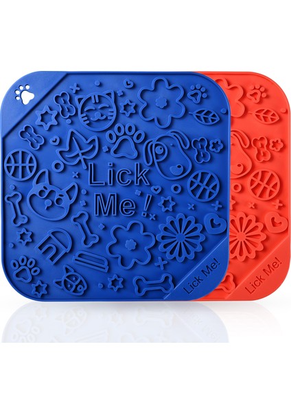 Blue-B S(15X15X0.9CM) Köpek Yavaş Besleyici Yalama Mat Yalama Plakalı Gıda Dağıtıcı, Sıkıntı Kaygısını Azaltıcı;yemek Için Mükemmel, Yoğurt Veya Fıstık Ezmesi Ikramları (Yurt Dışından) fiyatları