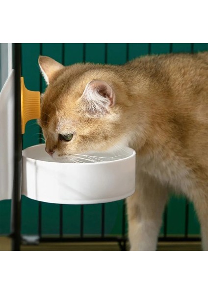 Yeşil A 21X11X22CM Kedi Kafesi Asılı Otomatik Içme Çeşmesi Besleyici Büyük Kapasiteli Yavru Köpek Tavşan Besleme Kase Su Tiryakisi Evcil Hayvan Malzemeleri (Yurt Dışından) modelleri