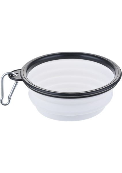 H 350ML Köpek Kase Çevre Dostu Katlanabilir 350ML Silikon Pet Kedi Seyahat Besleyici Taşınabilir Besleme Köpek Kase Köpek Maması Kase (Yurt Dışından)