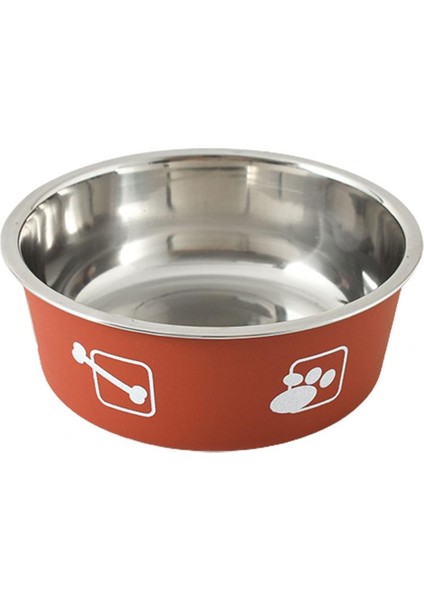 Gri M Köpek Kedi Mama Kasesi Pet Besleyici Kase Ev Için Dayanıklı Kaymaz Paslanmaz Çelik Kalınlaşmış (Yurt Dışından) modelleri