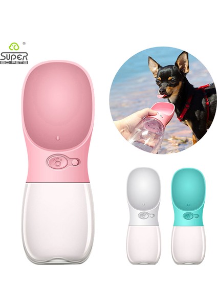 B 550 ml 350/550 ml Taşınabilir Pet Köpek Su Şişesi Küçük Büyük Köpekler Için Seyahat Yavru Kedi Suluk Bulldog Su Sebili Besleyici (Yurt Dışından) modelleri