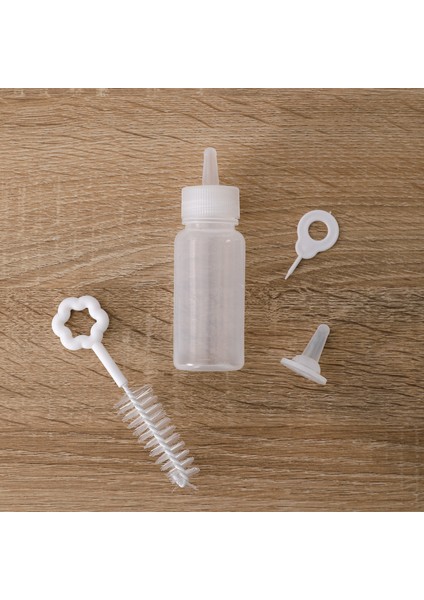 A Tipi Pet Süt Şişesi Yavru Yavru Süt Emzirme Bakımı Biberon Seti Köpek Kedi Şişe Pet Besleme Su Araçları Silikon Meme (Yurt Dışından) indirimleri